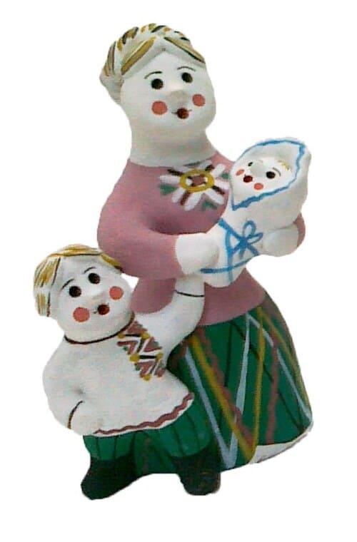 С-32-HХП - Мать и два ребенка