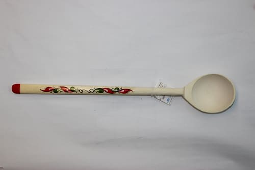 С 894 НХП. Ложка. Уфтюжская роспись